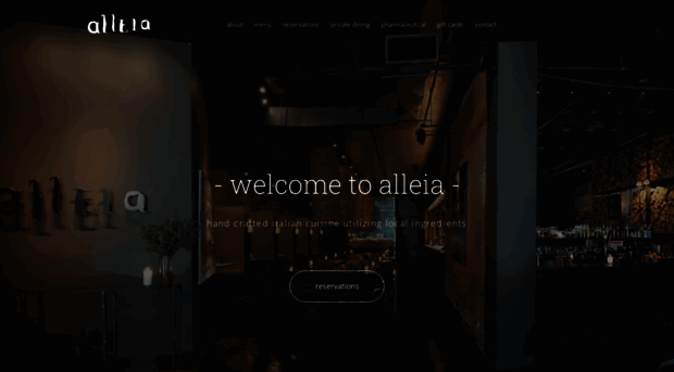 alleiarestaurant.com