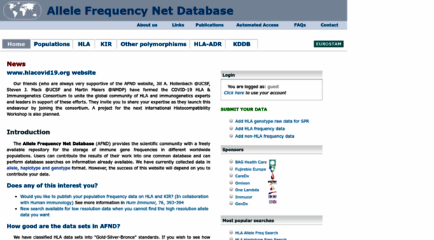 allelefrequencies.net
