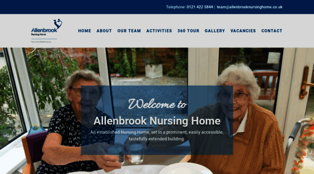 allenbrooknursinghome.co.uk