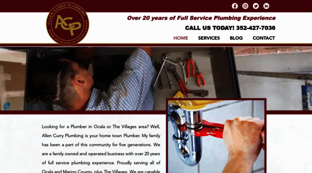 allencurryplumbing.com