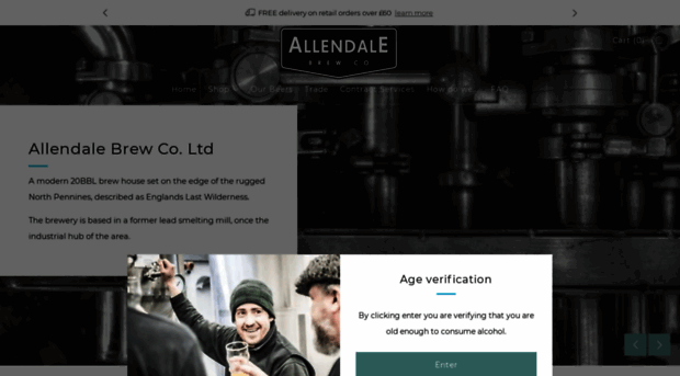 allendalebrewery.com