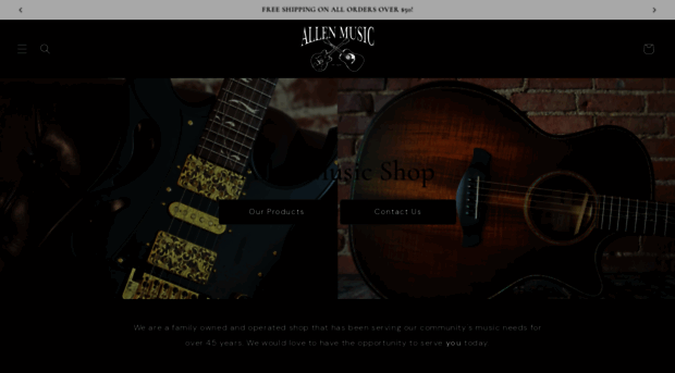 allenmusicshop.com