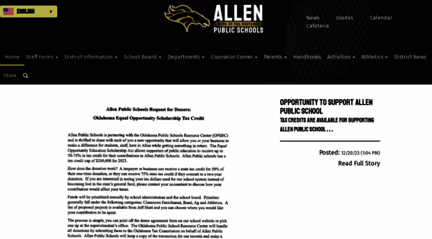 allenmustangs.org