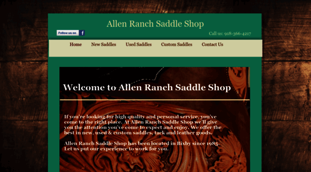 allenranchsaddles.com