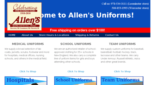 allensuniforms.com