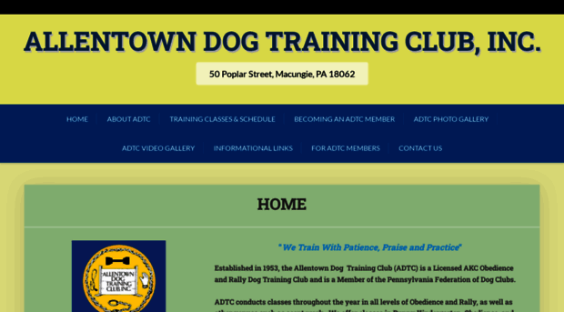 allentowndogtrainingclub.com