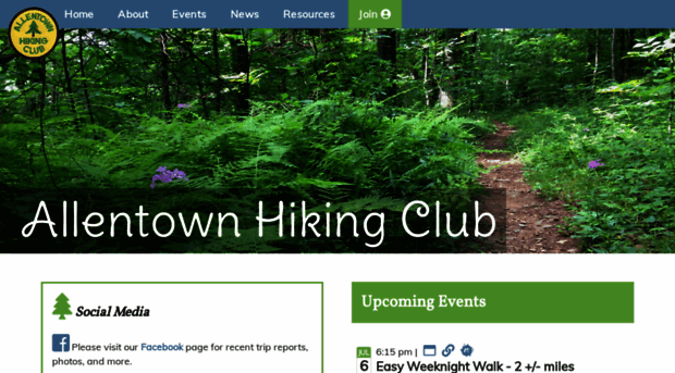 allentownhikingclub.org