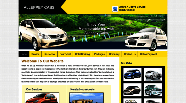 alleppeycabs.com