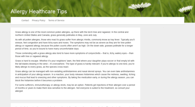 allergies.tips.healthcare