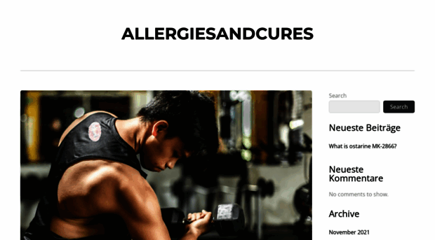 allergiesandcures.com