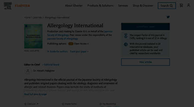 allergologyinternational.com