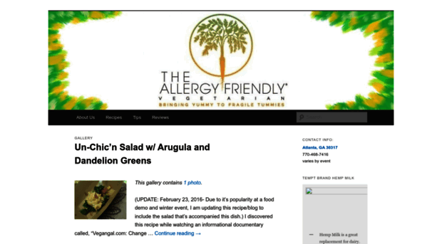 allergyfriendlyvegetarian.wordpress.com
