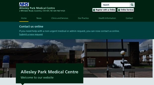 allesleyparkmedicalcentre.co.uk