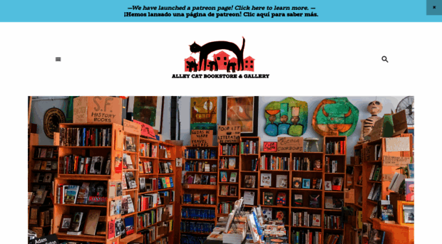 alleycatbookshop.com