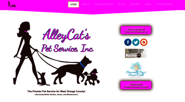 alleycatspetservice.com