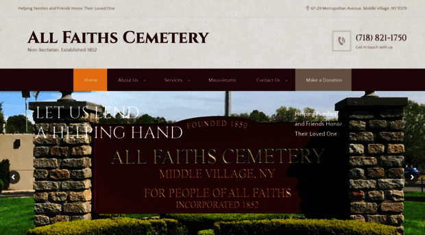 allfaithscemetery.org