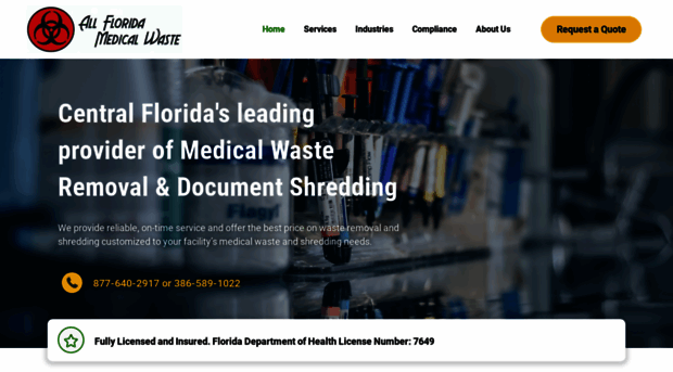 allfloridamedicalwaste.com