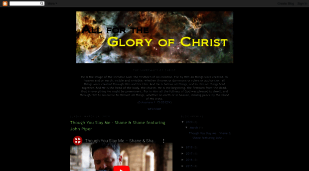 allforthegloryofchrist.blogspot.com