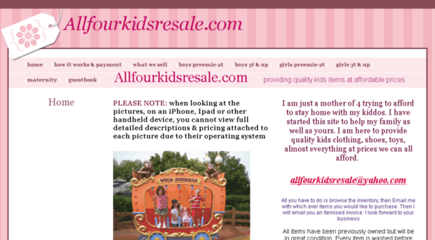 allfourkidsresale.com