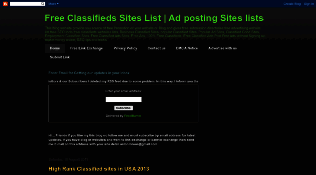 allfreeclassifiedwebsites.blogspot.in