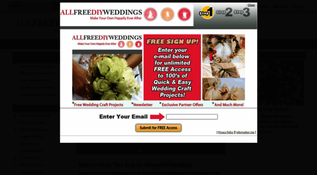 allfreediyweddings.com