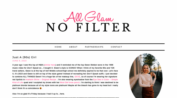 allglamnofilter.com