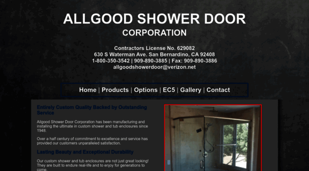 allgoodshowerdoor.com