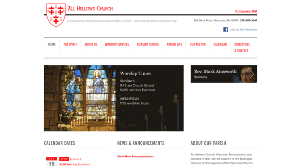 allhallowswyncote.org