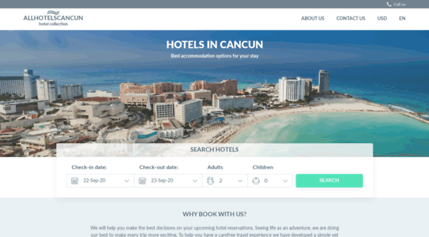 allhotelscancun.com