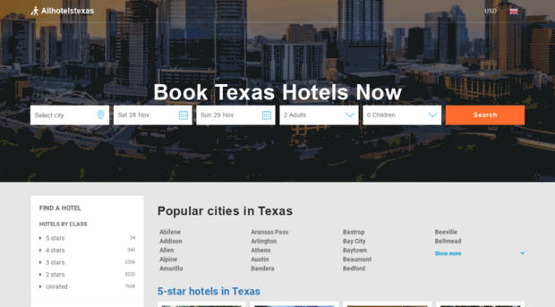 allhotelstexas.com