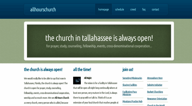 allhourschurch.com