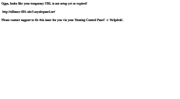 alliance-001-site5.mysitepanel.net