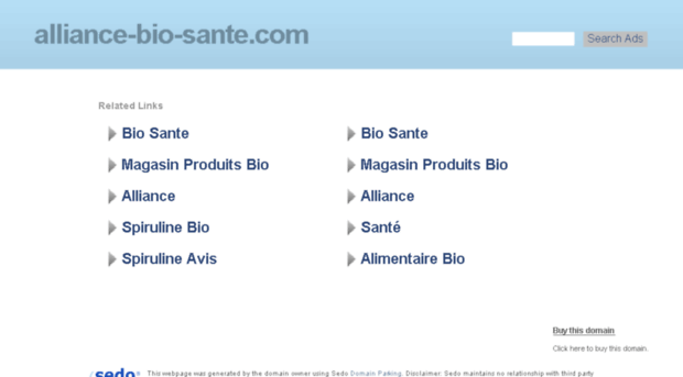 alliance-bio-sante.com