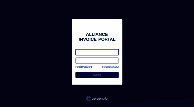 alliance.corcentric.com