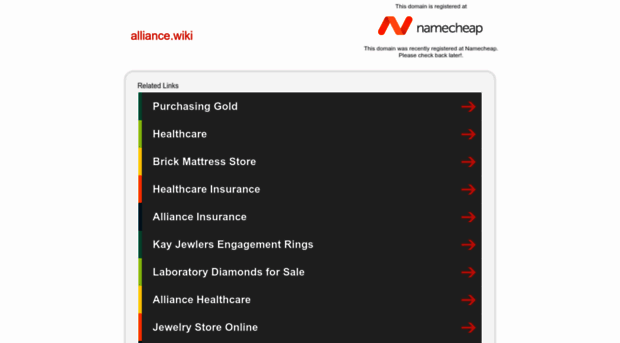 alliance.wiki