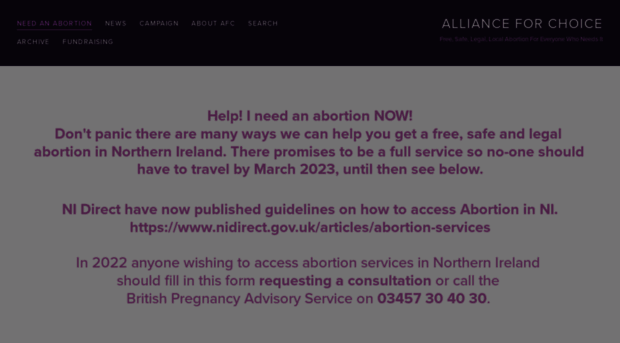 alliance4choice.com