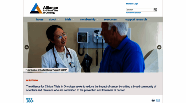 allianceforclinicaltrialsinoncology.org