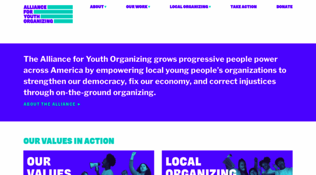 allianceforyouthorganizing.org