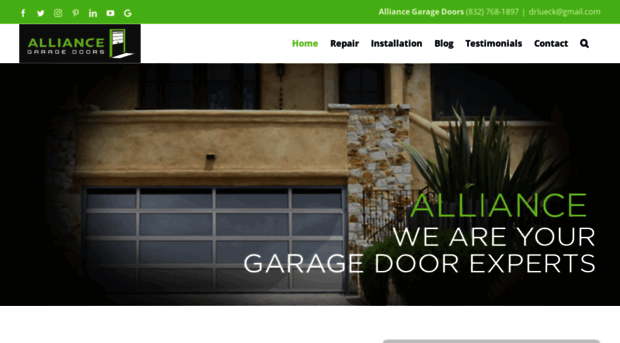 alliancegaragedoorstx.com