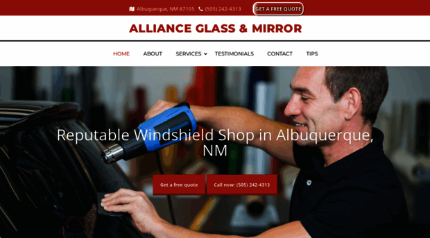 allianceglassandmirror.com