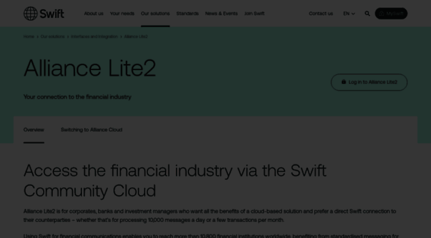 alliancelite2.swift.com