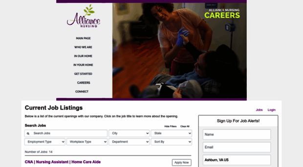 alliancenursing.applicantpro.com