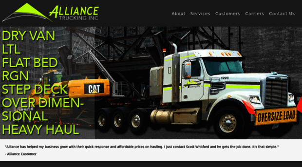 alliancetrucking.com