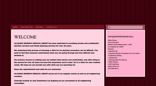 alliancewomensmedicalgroup.biz