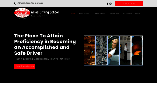 allieddrivingschool.net