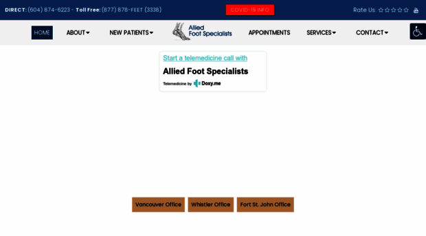 alliedfootspecialists.com