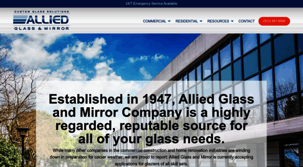 alliedglassandmirror.com