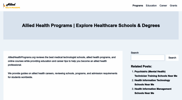 alliedhealthprograms.org