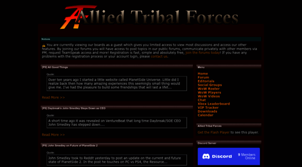 alliedtribalforces.com