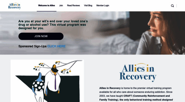 alliesinrecovery.net